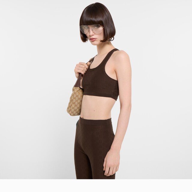 GG jersey jacquard top - image 3