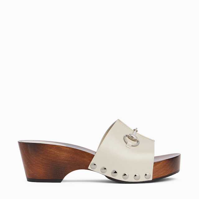 Women's platform clog with Horsebit