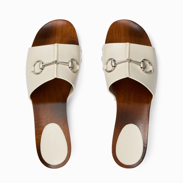 Women's platform clog with Horsebit - image 2