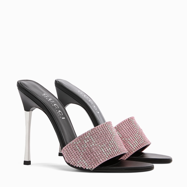 Women's crystal Bombshell slide sandal