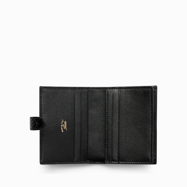 Portefeuille Gucci Jackie en python petit format