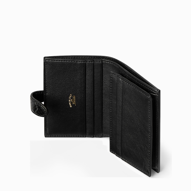 Portefeuille Gucci Jackie en python petit format