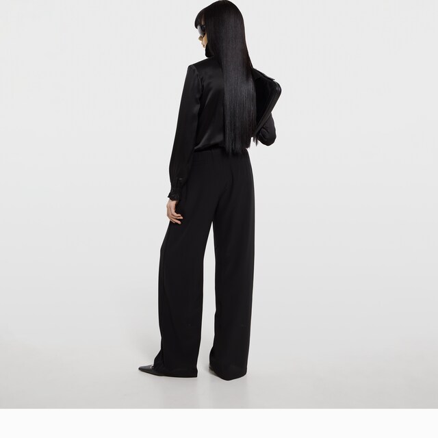 Silk crepe de chine pants - image 5