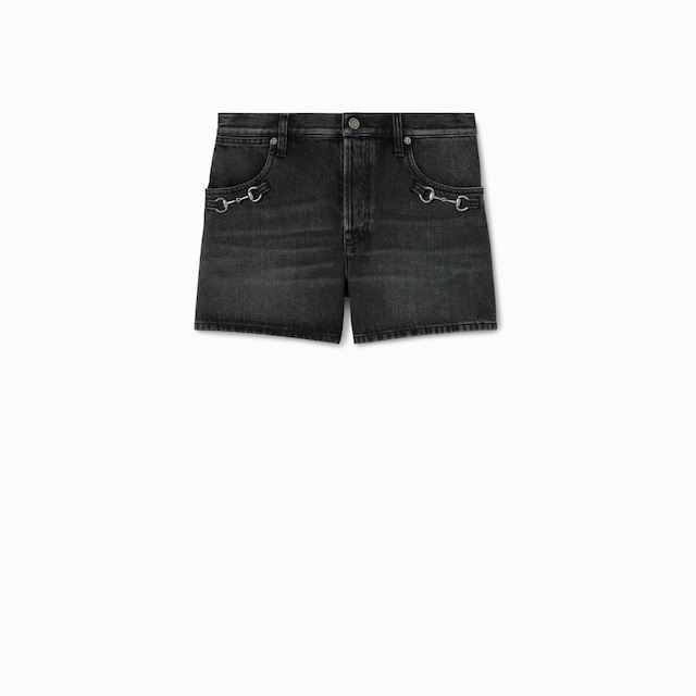 코튼 데님 쇼츠, 홀스빗