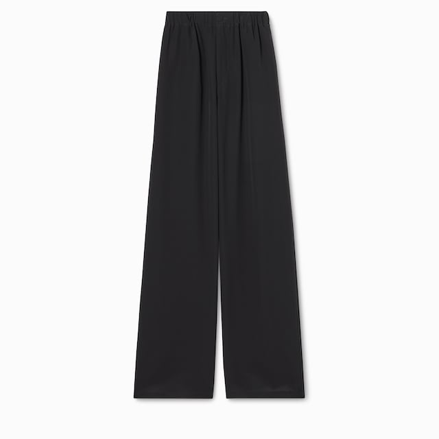 Silk crêpe de chine pants