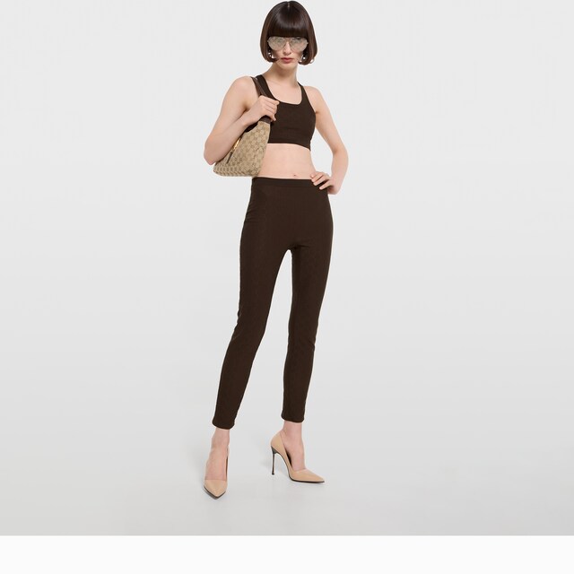 GG jersey jacquard leggings - image 2