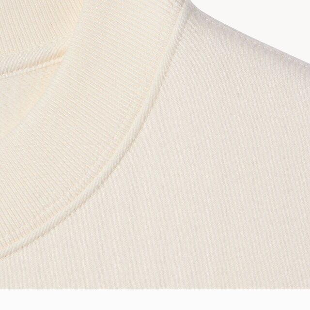 Cotton jersey sweatshirt with print - image 4