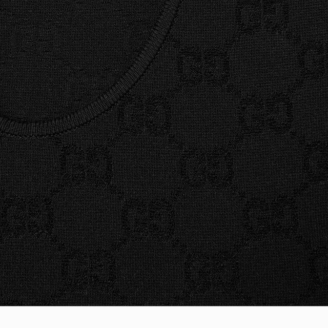 Elastic GG jacquard tank top - image 4