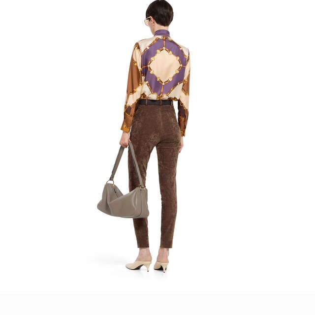 Printed silk till shirt - image 2