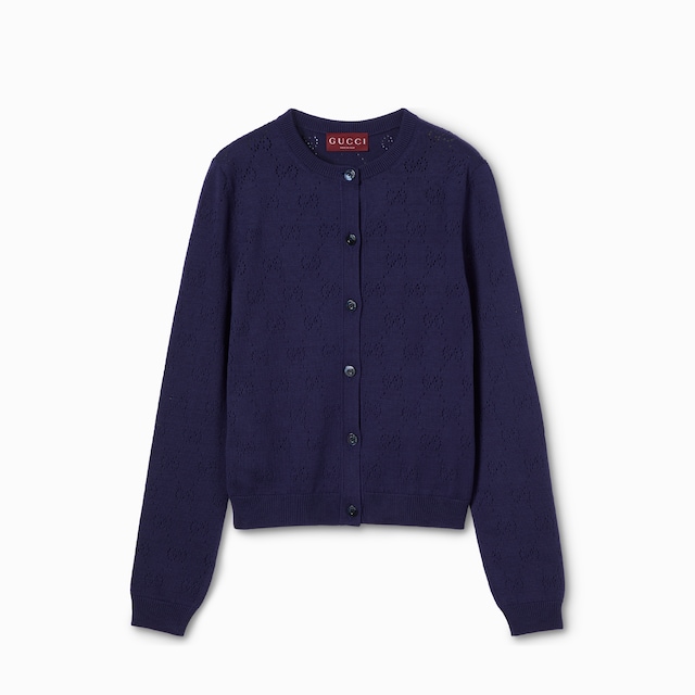 GG 포인텔 코튼 실크 가디건 