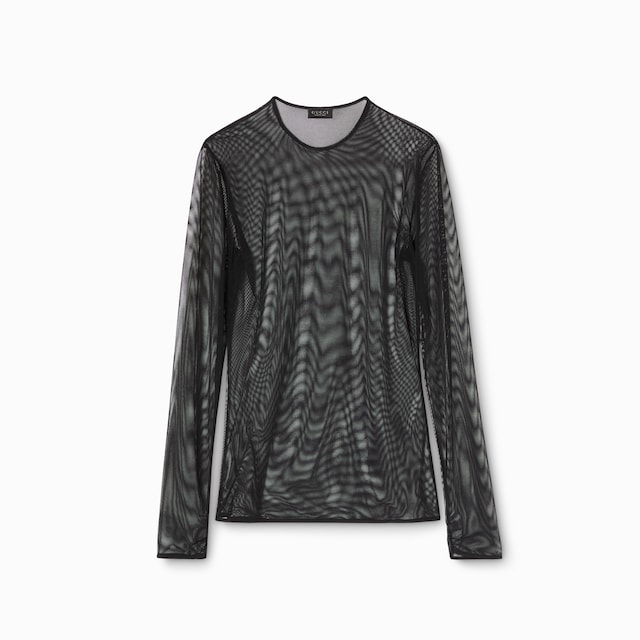 Camiseta de punto de red