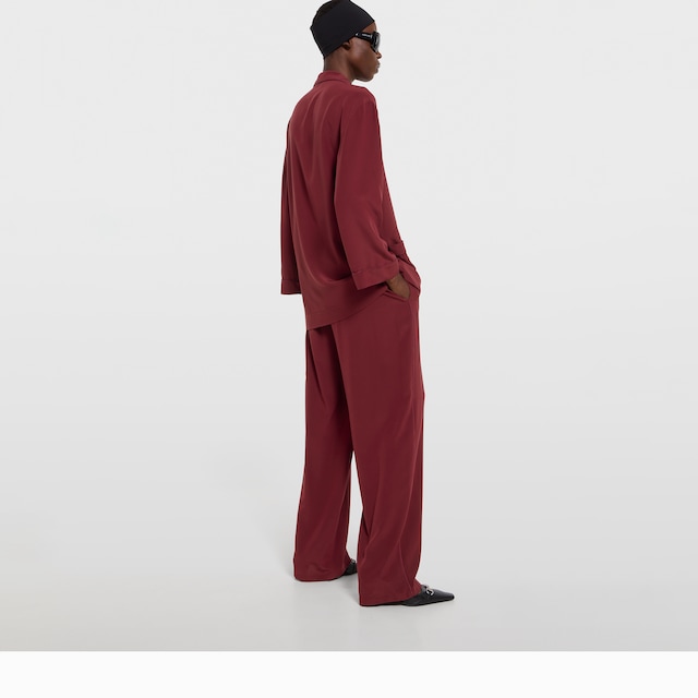 Silk crepe de chine pants - image 2