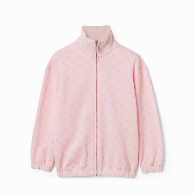 Children's GG cotton zip jacket