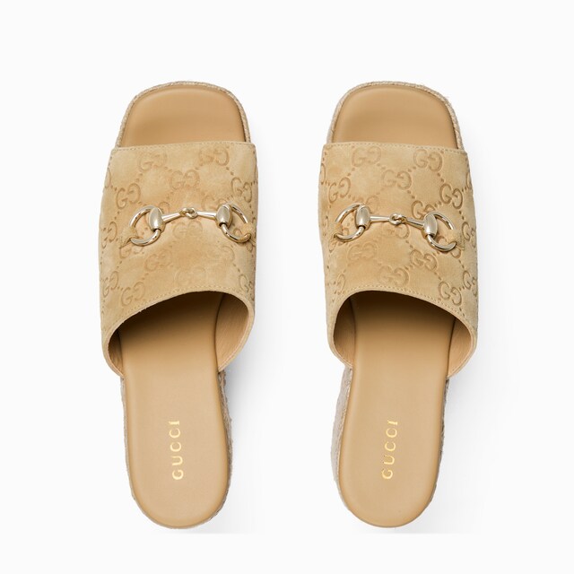 Women's platform espadrille with Horsebit - image 4