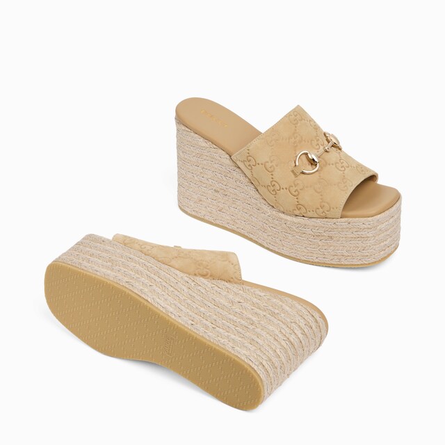 Women's platform espadrille with Horsebit - image 3