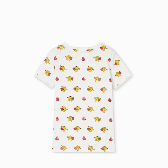 Children's printed GG cotton T-shirt