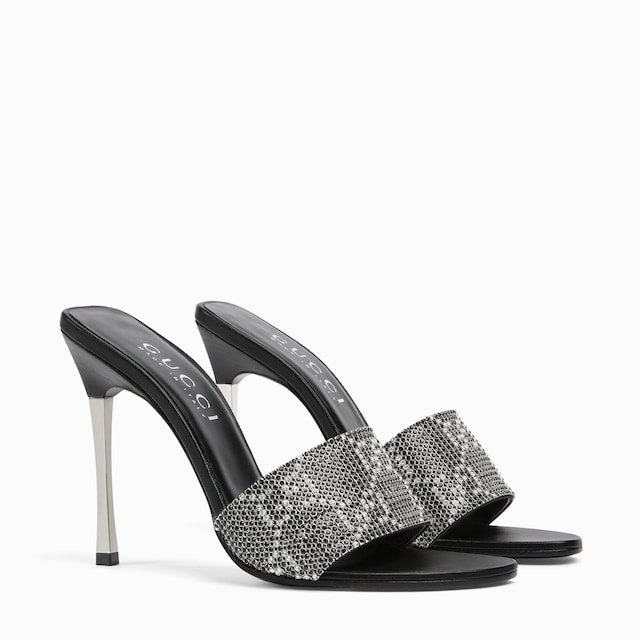 Women's crystal Bombshell slide sandal