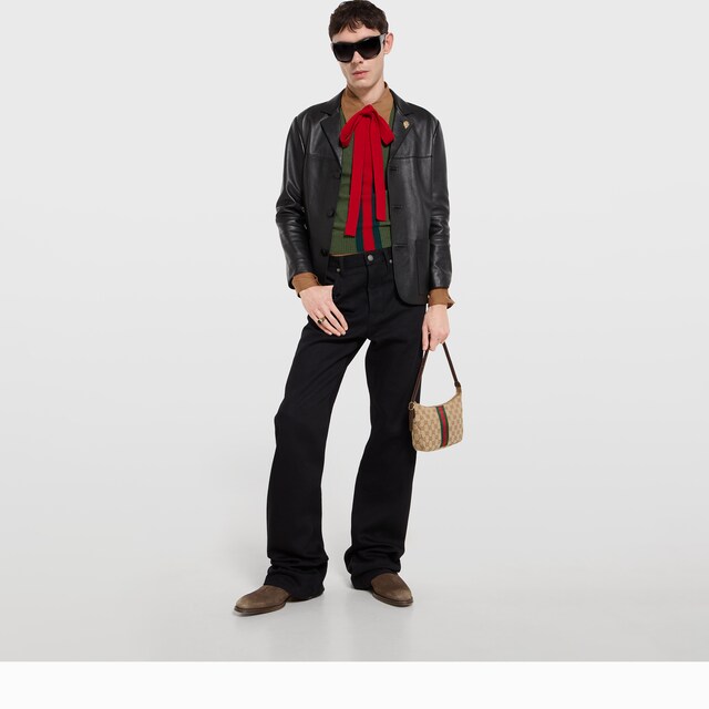 Men's worn-out effect ankle boot