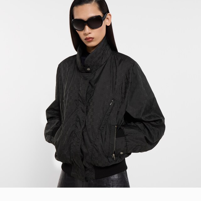 GG nylon zip jacket - image 2