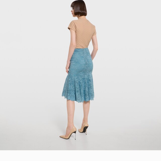 GG flower stretch lace skirt - image 4