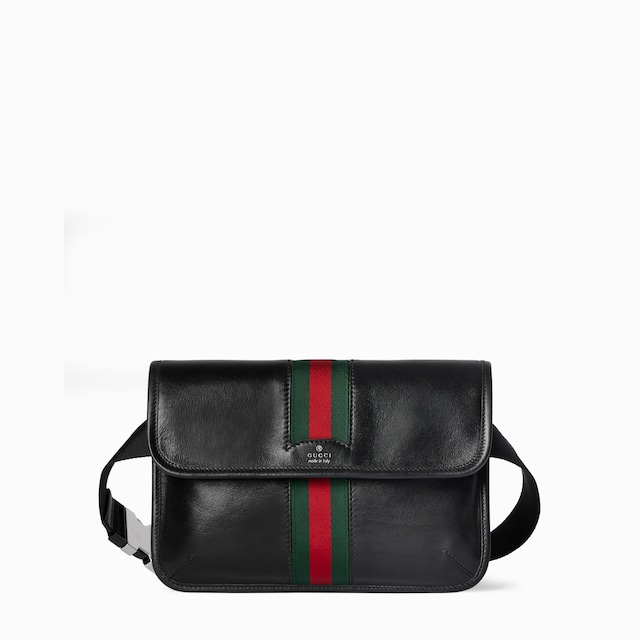 Web Trademark small belt bag