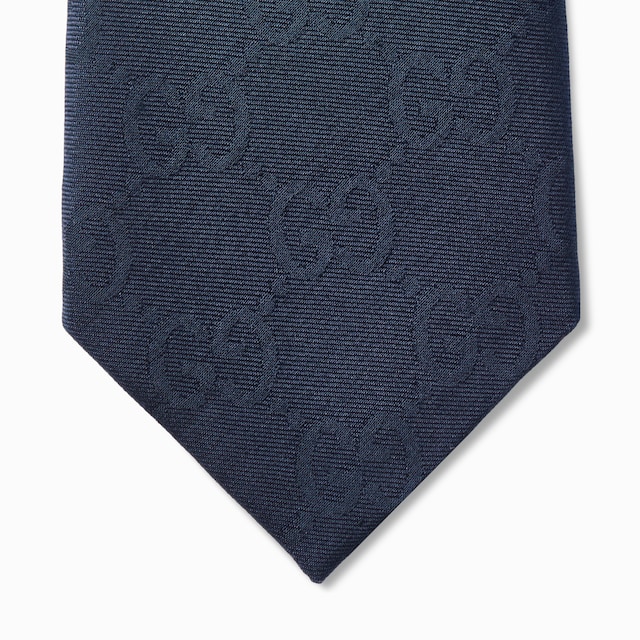 GG silk cotton tie