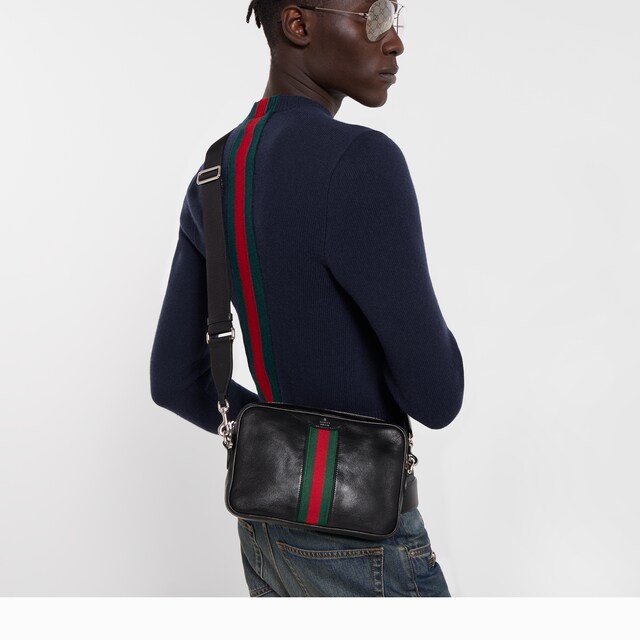 Web Trademark small crossbody bag