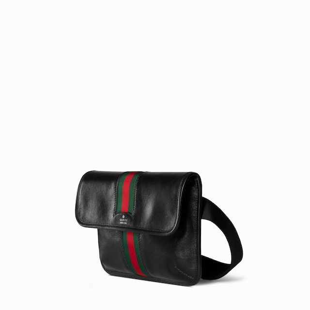 Web Trademark small belt bag