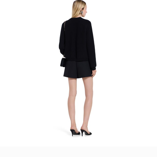 Wool cashmere cardigan with Horsebit - image 2