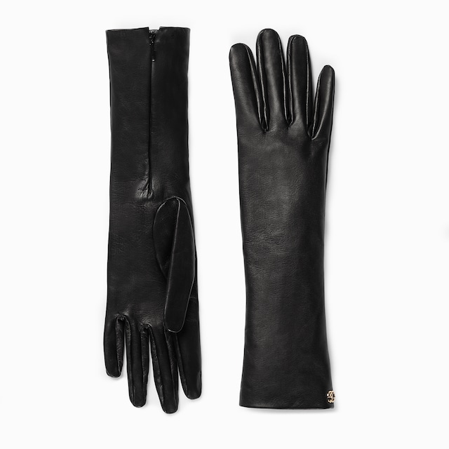 Gants en cuir avec Double G