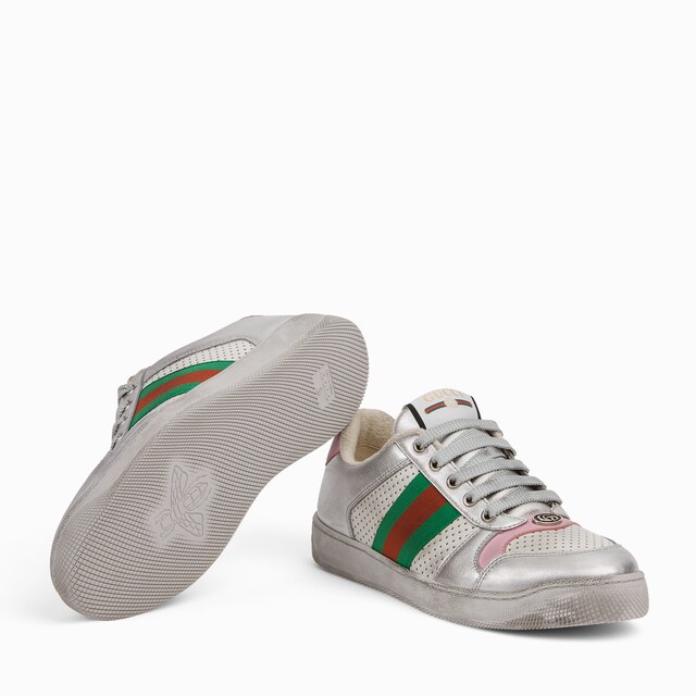 Women's worn-out effect Screener sneaker - image 4
