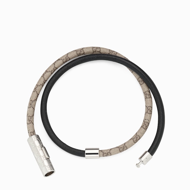 Double bracelet with GG detail
