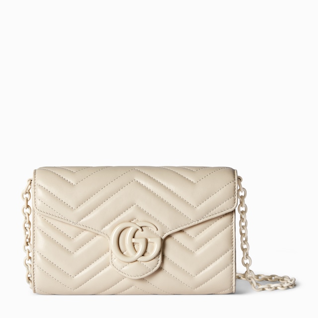 GG Marmont wallet on chain