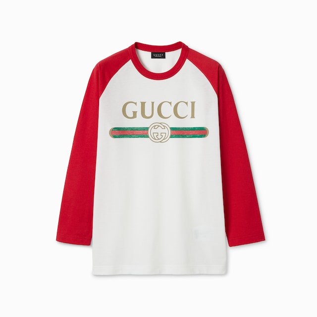 饰印花针织棉T恤