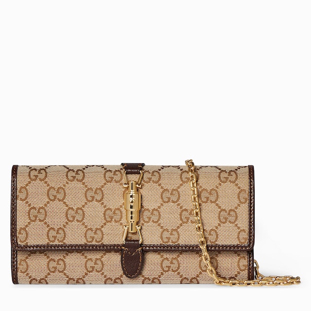 Portafoglio Gucci Jackie con catena
