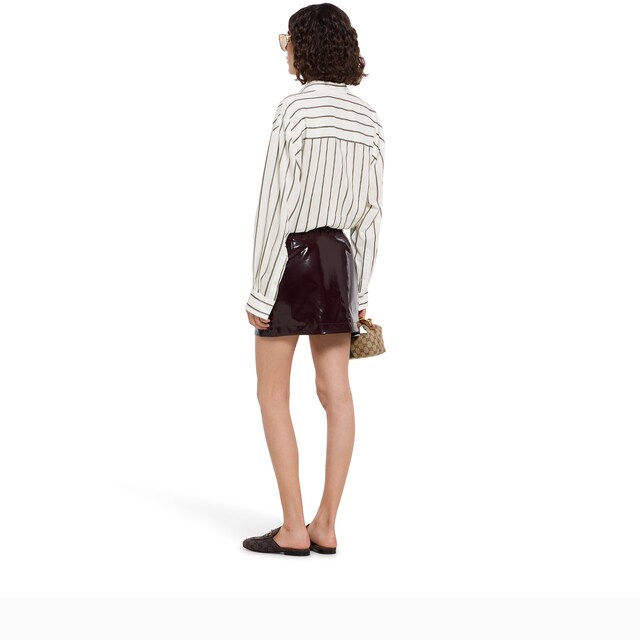 Web silk jacquard shirt - image 3