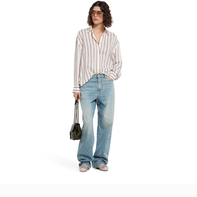 Cotton denim pants - image 5