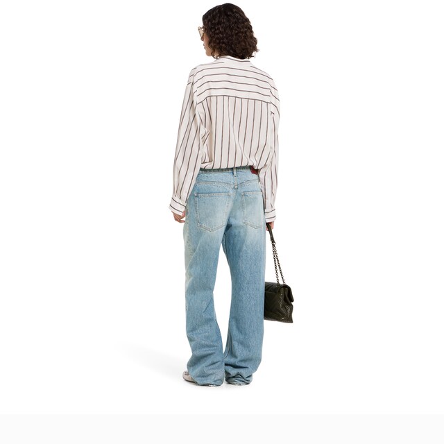 Cotton denim pants - image 3
