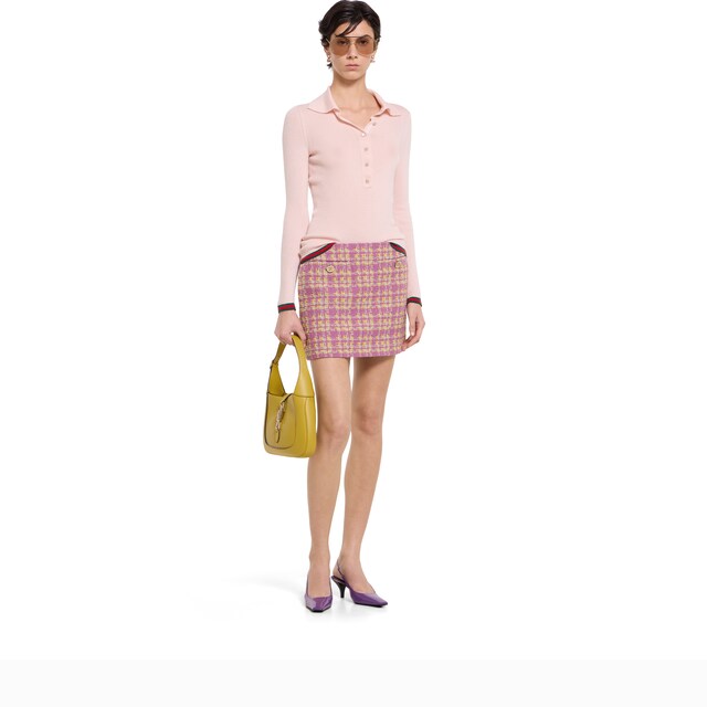 Wool boucle skirt - image 2