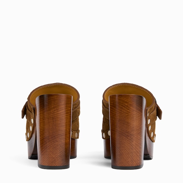 Women's platform clog with Double G