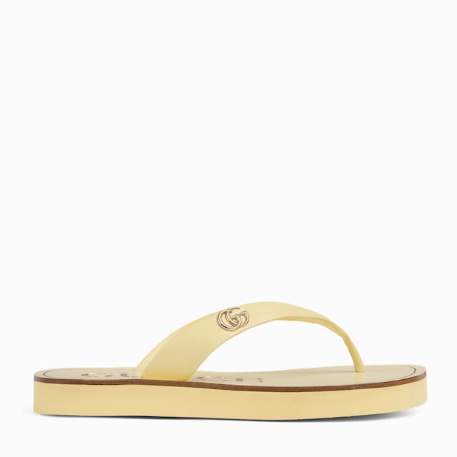 Women's thong sandal with Double G