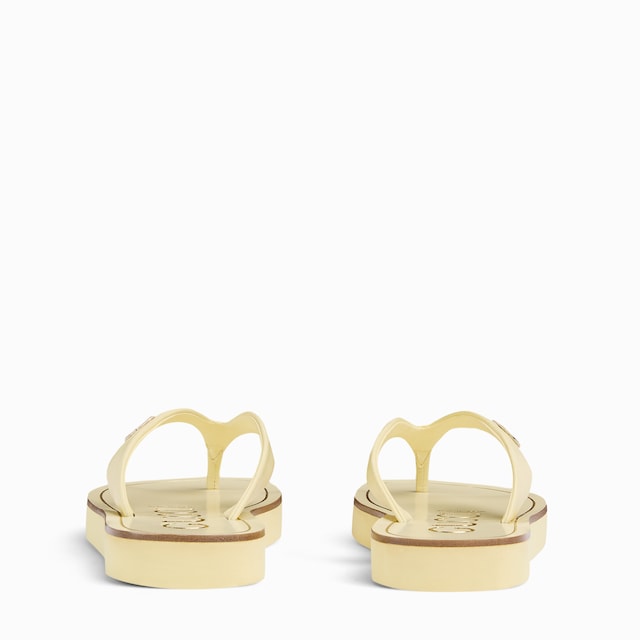 Women's thong sandal with Double G