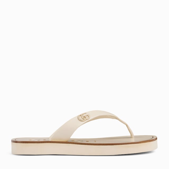 여성 더블 G T-스트랩 샌들