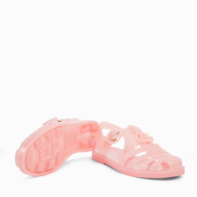 Women's sandal with Double G - image 3