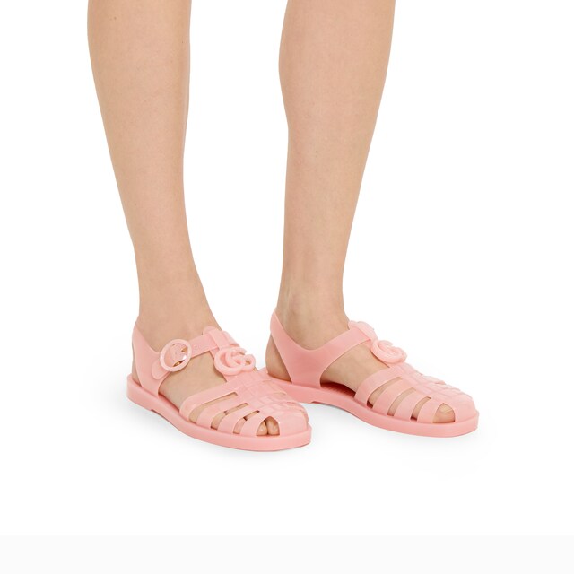 Women's sandal with Double G