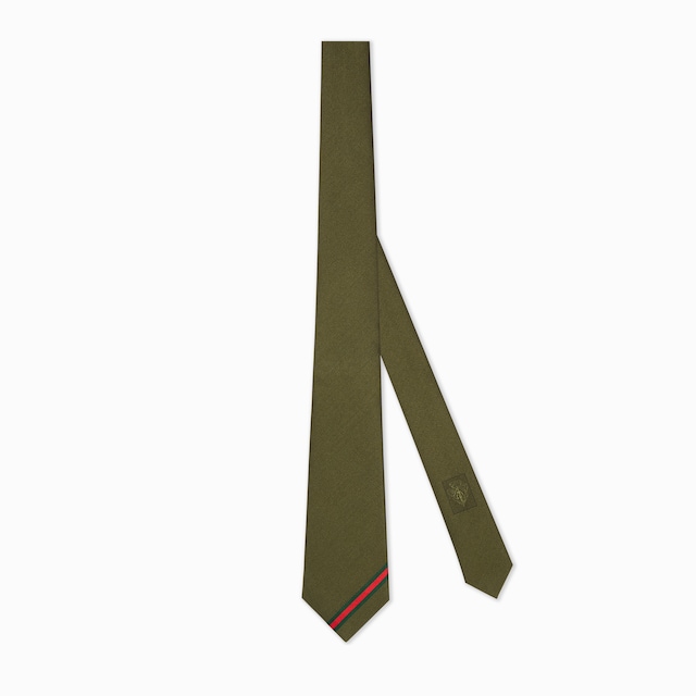 ربطة عنق من جاكارد الحرير بنقش شريط ويب