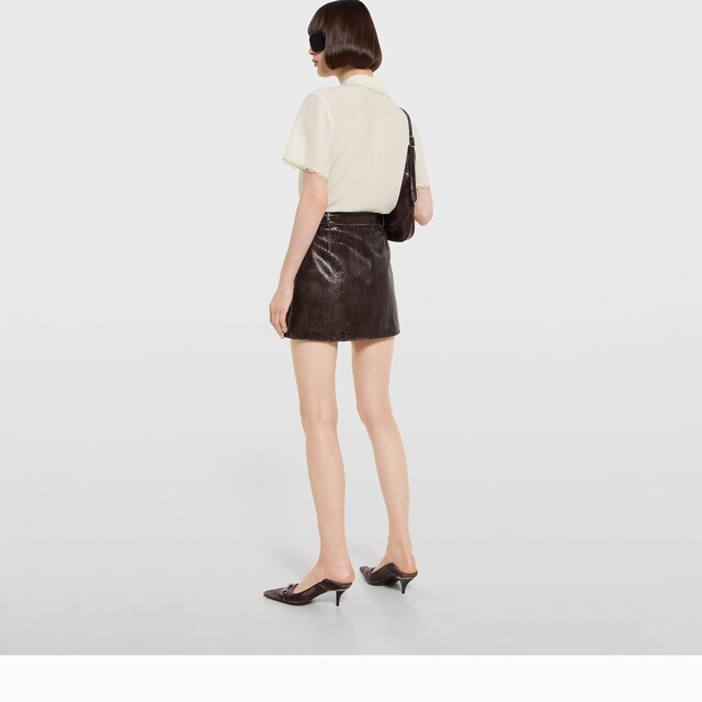 Silk crepe de chine shirt