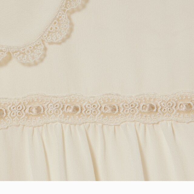 Silk crepe de chine shirt - image 2