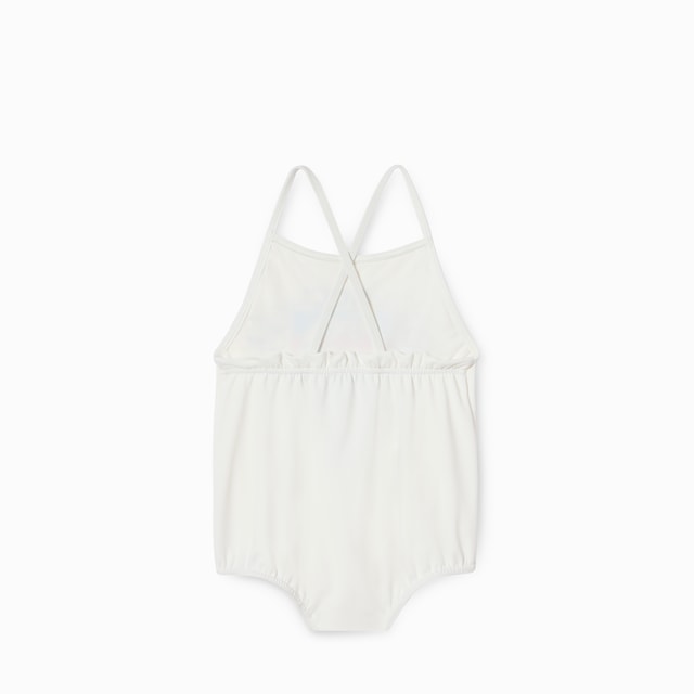 Costume neonato in jersey con stampa