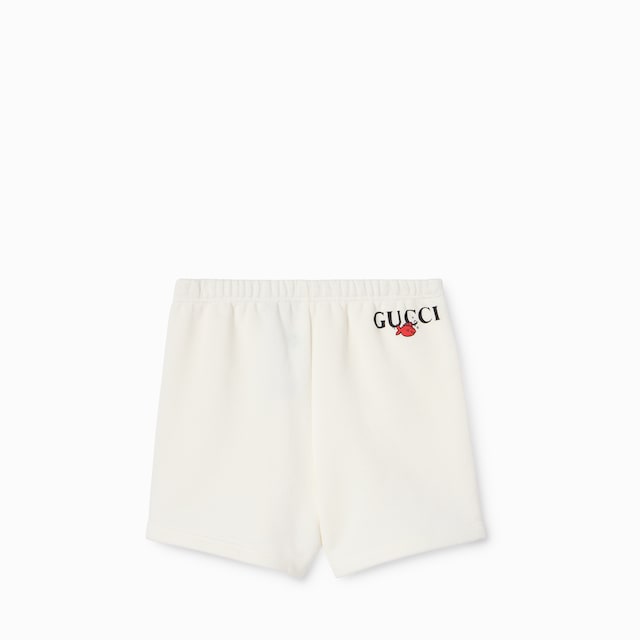 Children's cotton shorts with print
